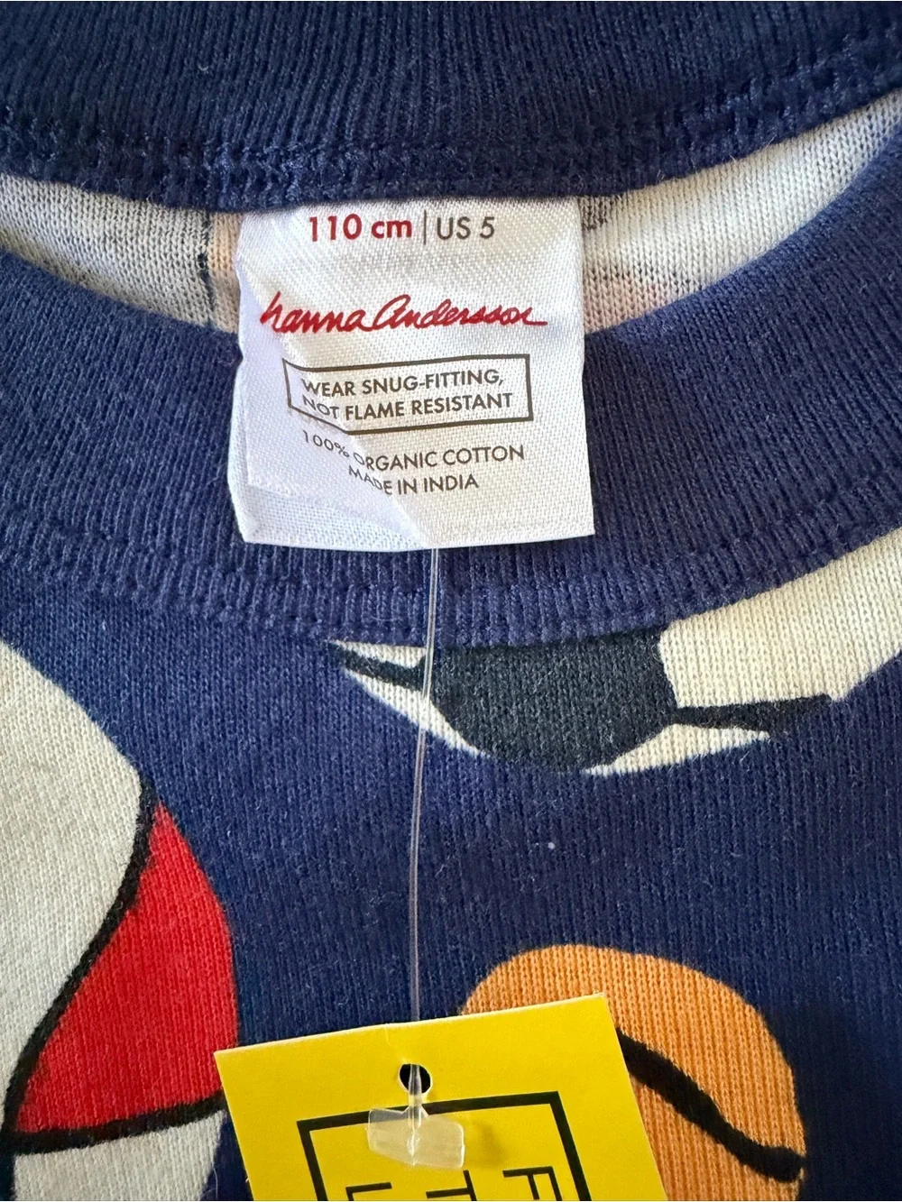 Hanna Andersson Sports Print Pajama Set, NWT